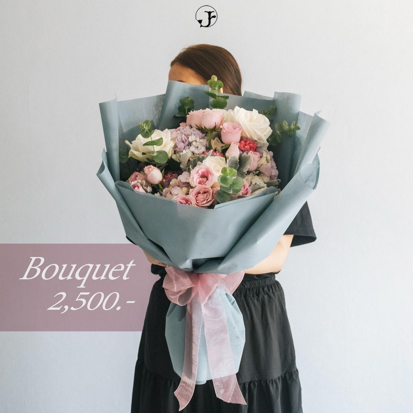 Bouquet 2500 blue pink